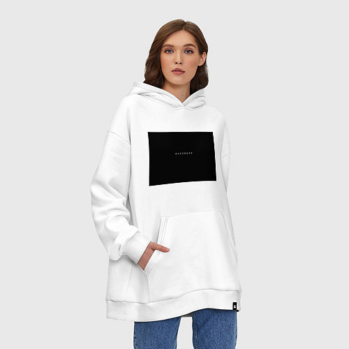 Худи оверсайз Изоляция / Белый – фото 3