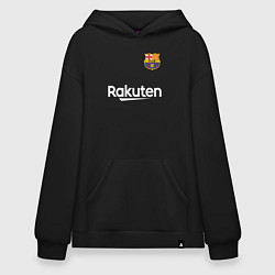 Толстовка-худи оверсайз BARCELONA, цвет: черный