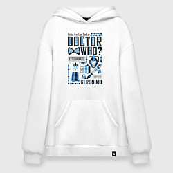Худи оверсайз Hello, i'm the Doctor