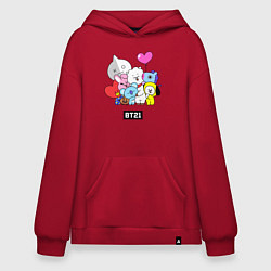 Худи оверсайз BT21