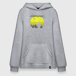 Худи оверсайз Cyberpunk 2077 CITY