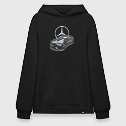 Худи оверсайз Mercedes AMG motorsport