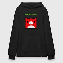 Худи оверсайз Geometry Dash: Cat Skin
