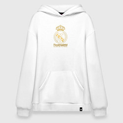 Худи оверсайз Real Madrid gold logo