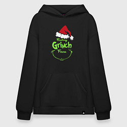 Худи оверсайз Resting Grinch Face