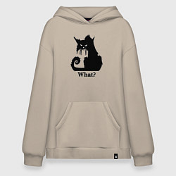 Худи оверсайз What? - Что?