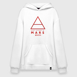 Худи оверсайз 30 Seconds to Mars рок