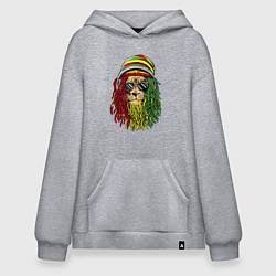 Худи оверсайз Rasta lioN