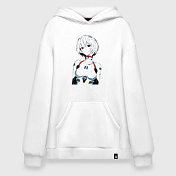 Худи оверсайз Рей Аянами Rei Ayanami Ева Евангелион