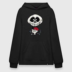 Худи оверсайз Smile Hype Skull