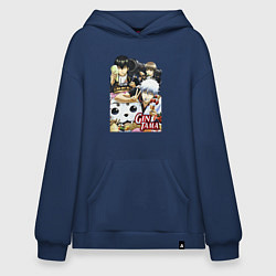 Худи оверсайз Gintoki ice cream