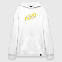 Худи оверсайз Crecsendo diminuendo