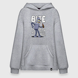 Худи оверсайз Bender shiny ass