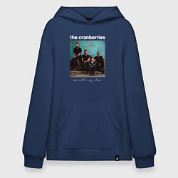 Толстовка-худи оверсайз The Cranberries rock, цвет: тёмно-синий