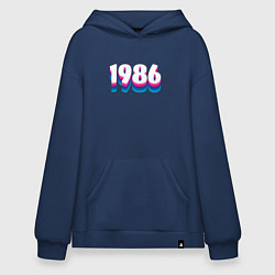 Худи оверсайз Made in 1986 vintage art