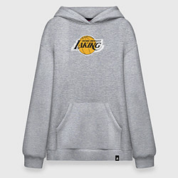 Толстовка-худи оверсайз Kobe Bryant laking, цвет: меланж