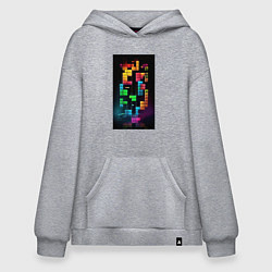 Худи оверсайз Цветной тетрис