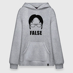 Худи оверсайз Дуайт Шрут