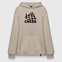 Худи оверсайз Chess game