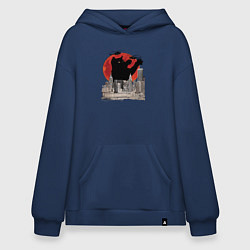 Худи оверсайз Котьзилла