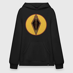 Толстовка-худи оверсайз Лузитаны Total War: Rome II, цвет: черный