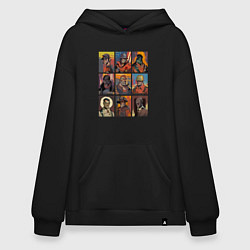 Худи оверсайз Team fortress 2 - портреты персонажей