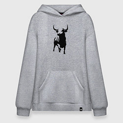 Худи оверсайз Бык анфас