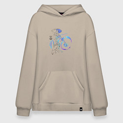 Худи оверсайз Майя Borderlands