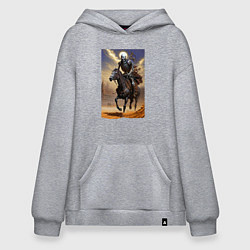 Худи оверсайз Всадник апокалипсиса - нейросеть
