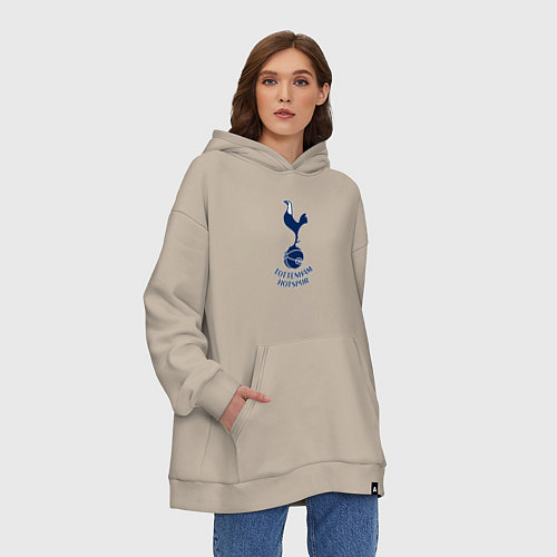 Худи оверсайз Tottenham Hotspur fc sport / Миндальный – фото 3