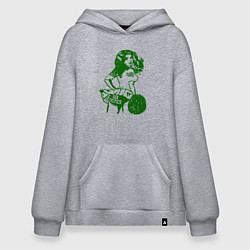 Толстовка-худи оверсайз Go Celtics, цвет: меланж