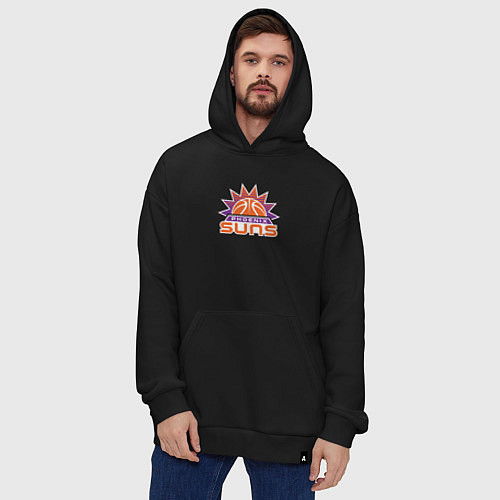 Худи оверсайз Phoenix Suns / Черный – фото 4