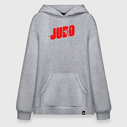 Худи оверсайз Judo red