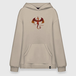 Худи оверсайз Мать драконов дракониха