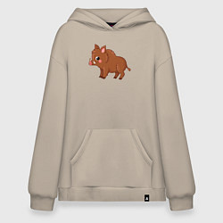 Худи оверсайз Милый кабанчик