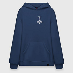 Худи оверсайз Молот тора на груди