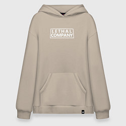 Худи оверсайз Lethal Company: Logo