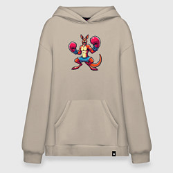 Худи оверсайз Кенгуру боксер