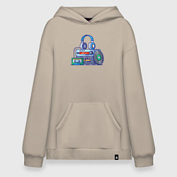 Худи оверсайз Фанат музыки