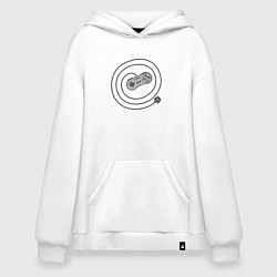 Худи оверсайз Классический контроллер игровой приставки Nintendo