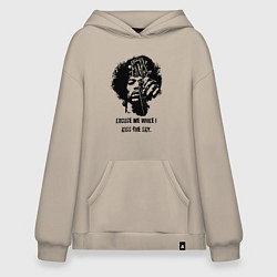 Худи оверсайз James Marshall Hendrix