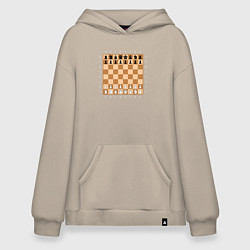 Худи оверсайз Доска шахматная