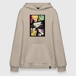 Худи оверсайз Адский рай Габимару шиноби