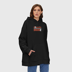 Толстовка-худи оверсайз Depeche Mode - Reward era, цвет: черный — фото 2