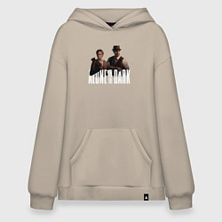 Худи оверсайз Alone in the dark - Emily and Edward