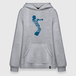 Худи оверсайз Miles Davis jazz