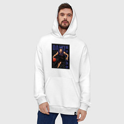 Толстовка-худи оверсайз Баскетбол Куроко Дайки Аоминэ, цвет: белый — фото 2