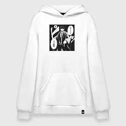 Худи оверсайз Мэш Бёрндэд