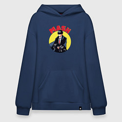 Худи оверсайз Мэш Бёрндэд