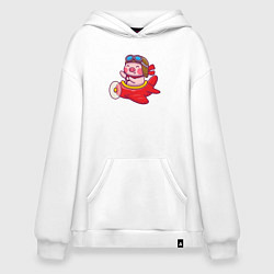 Худи оверсайз Поросёнок авиатор